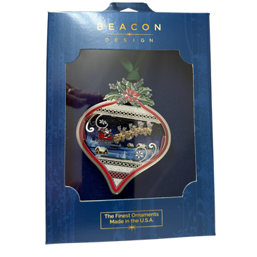 Christmas Scene Bulb Ornament