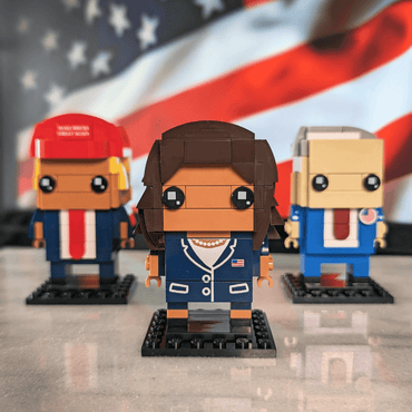 Kamala Harris Brick Building Set - Custom Set - Made Using LEGO® Parts
