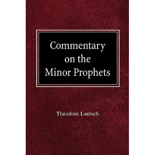 Commentary on the Minor Prophets - Hardcover