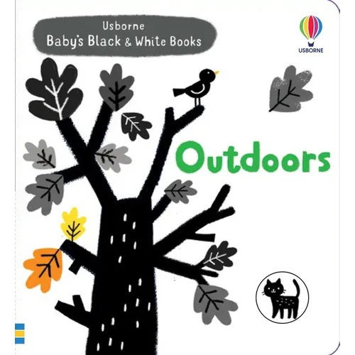Baby's Black and White Books: Outdoors - Board Book
