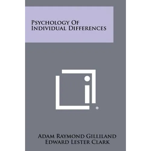 Psychology of Individual Differences - Paperback