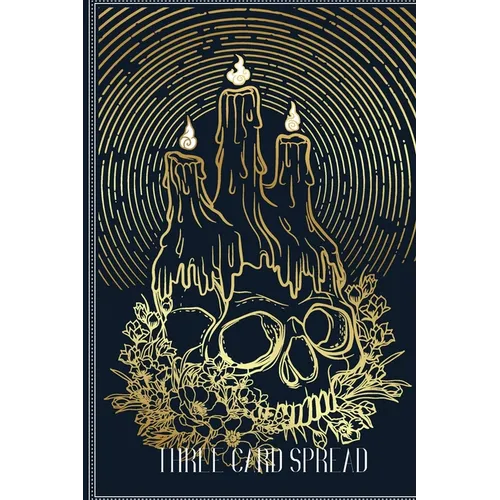 Three Card Spread: Tarot Log Tracker - Gift For Cardreaders - Paperback