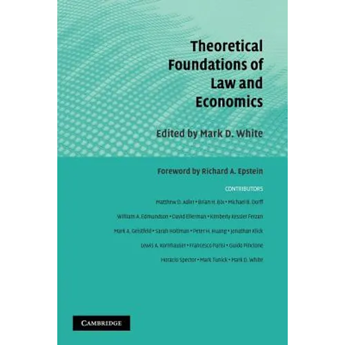Theoretical Foundations of Law and Economics - Paperback
