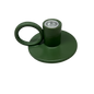 Evergreen Glow Ceramic Candle Holder