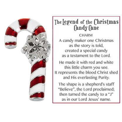 The Legend of the Christmas Candy Cane Charm