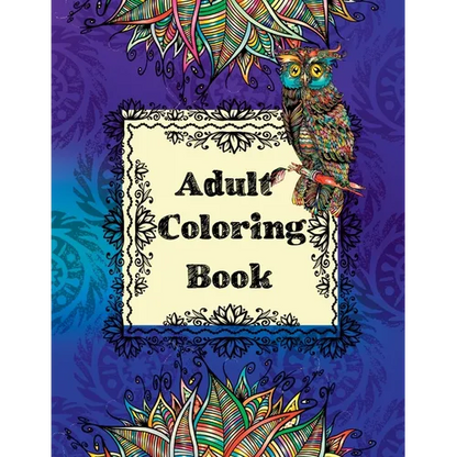Adult Coloring Book: 70 Stress Relieving Animals Designs, A Lot of Relaxing and Beautiful Scenes for Adults and Teens - Paperback