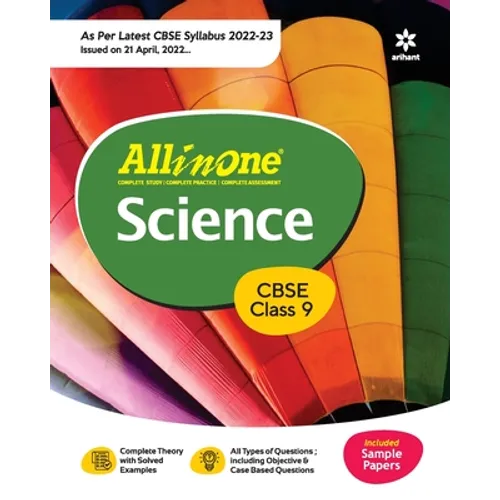 CBSE All In One Science Class 9 2022-23 Edition (As per latest CBSE Syllabus issued on 21 April 2022) - Paperback
