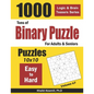 Tons of Binary Puzzle for Adults & Seniors: 1000 Easy to Hard (10x10) - Paperback
