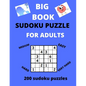 Big Book Sudoku Puzzle for Adults: Best Book of brin games, Large Print Puzzle Book For Adults . - Paperback