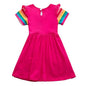 Kids Little Girls' Knee-length Short Sleeve Dress