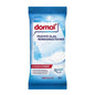 Domol Wet Wipes for Glass and Shiny Surfaces - 20 Count - Dermatologically Tested, Streak-Free Cleaning