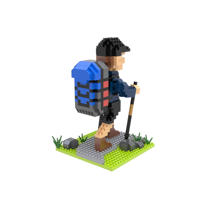 Mini Building Blocks - Hiker