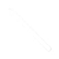 Rustic Taper Dinner Candle - 12 Inch White