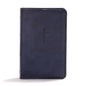 CSB Compact Bible, Value Edition, Navy Leathertouch - Imitation Leather