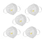 KN95 White Disposable Face Masks with Flow Exhalation Valve