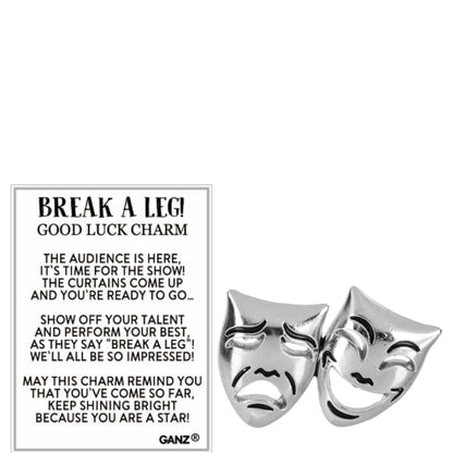 Break a Leg Good Luck Charm - A Token for Performers