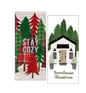 Christmas Money Card Holder - Trees/Cabin