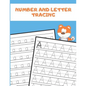 Number and Letter Tracing: Alphabet and Number Tracing Books Workbook for Preschoolers Kindergarten and Kids Ages 3-5 (Volume 2) - Paperback