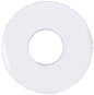 Single Glass Bobeche - Clear Serrated