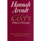Lectures on Kant's Political Philosophy - Paperback