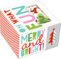 Holiday Square Treat Box 2 Pack - Red