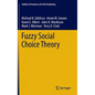 Fuzzy Social Choice Theory - Hardcover
