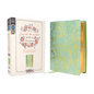 Niv, Journal the Word Bible for Women (Perfect for Note-Taking), Leathersoft, Teal, Red Letter, Comfort Print: 500+ Prompts to Encourage Journaling an - Imitation Leather