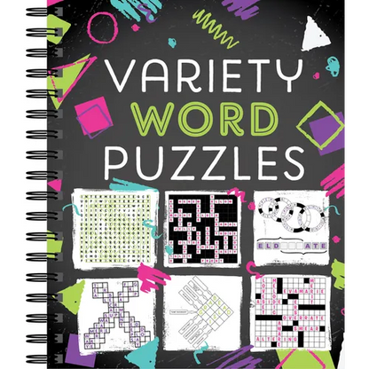 Brain Games - Variety Word Puzzles - Spiral