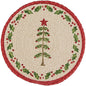 Feather Tree Printed Braided Trivet