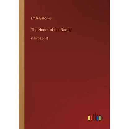 The Honor of the Name: in large print - Paperback