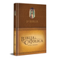 La Biblia Católica: Edición Letra Grande. Tapa Dura, Marrón, Con Virgen de Guadalupe En Cubierta / Catholic Bible. Hard Cover, Brown, with Virgen - Hardcover