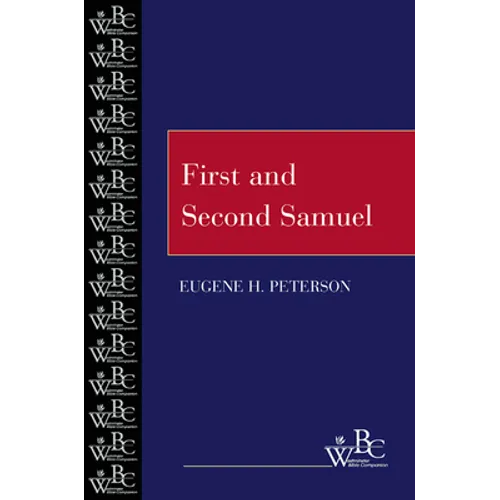 First and Second Samuel - Paperback