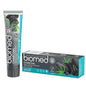Biomed Charcoal Toothpaste: Natural Teeth Whitening, Plaque Removal & Enamel Strength - Fluoride-Free, Breath Freshening Oral Care