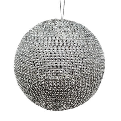 Mirror Sequin Oversized Ball Ornament -