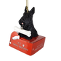 Scottie with Bone Ornament