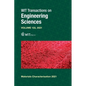 Materials and Contact Characterisation X - Hardcover