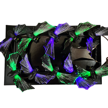 Bat - Fiber Optic 10 Light Set with Sound