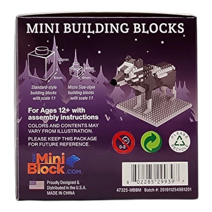 Mini Building Blocks - Wolf