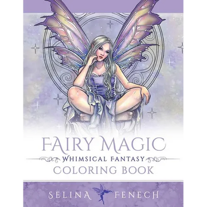 Fairy Magic - Whimsical Fantasy Coloring Book - Paperback