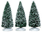 Snowy Juniper Tree - Small - Set Of 3