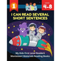 I Can Read Several Short Sentences. My Kids First Level Readers Montessori Materials Reading Books: 1st step teaching your child to read 100 easy less - Paperback
