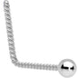 2mm Ball End So Twisted L Shaped Nose Ring