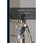 Henry David Thoreau. -- - Paperback