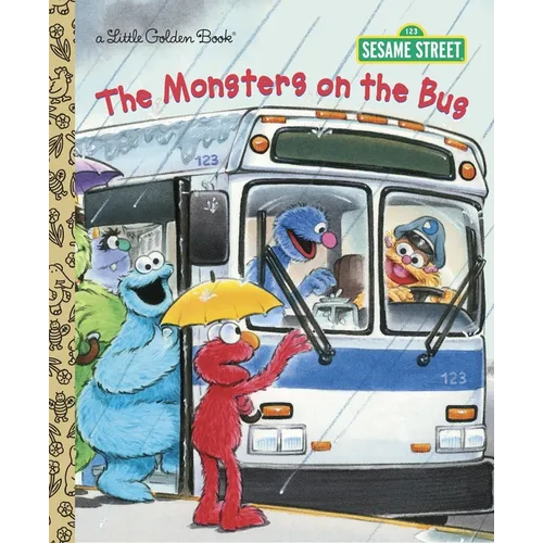 The Monsters on the Bus (Sesame Street) - Hardcover