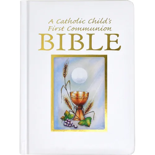 Catholic Childs 1st Communion Bible-NRSV - Hardcover