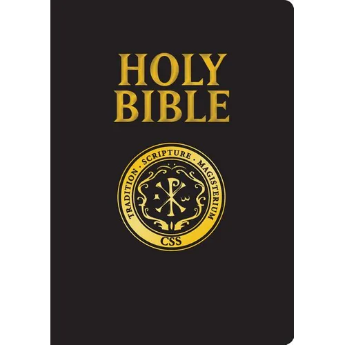 Official Catholic Scripture Study Bible-RSV-Catholic Large Print: Official Study Bible of the CSSI - Bonded Leather