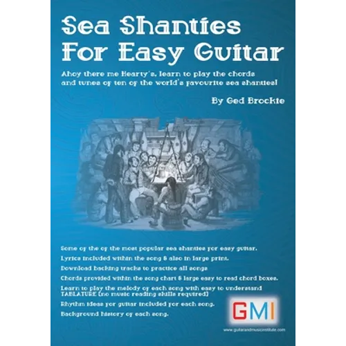Sea Shanties For Easy Guitar - Paperback