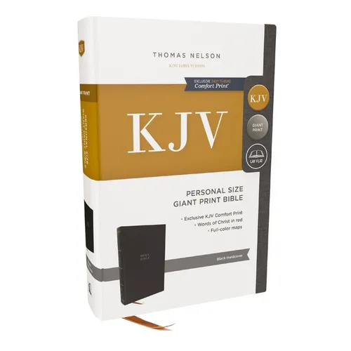 KJV Holy Bible: Personal Size Giant Print, Hardcover, Red Letter, Comfort Print: King James Version - Hardcover
