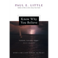Know Why You Believe - Paperback