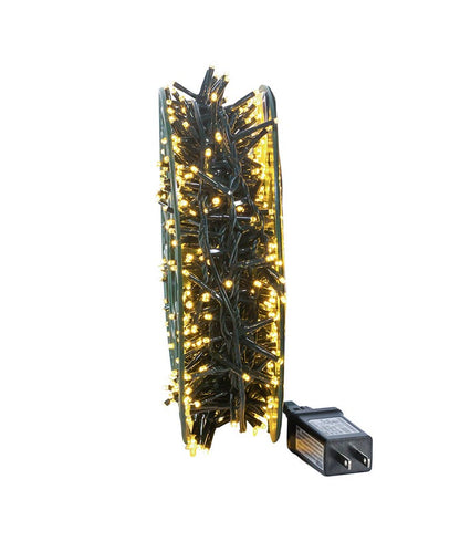 600-Light Warm White LED Rice Light Set